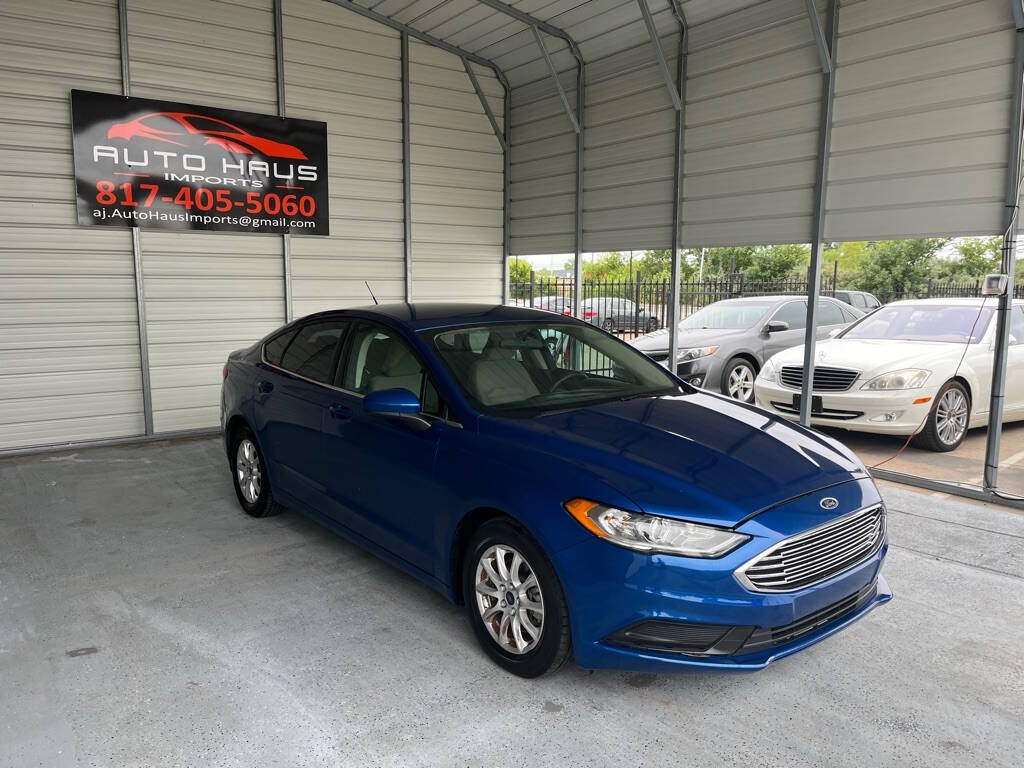 2017 Ford Fusion for sale at Auto Haus Imports in Grand Prairie, TX