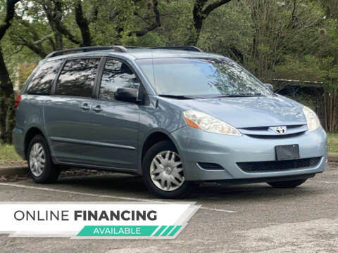 2010 Toyota Sienna for sale at Mega Motors TX Corp in San Antonio TX