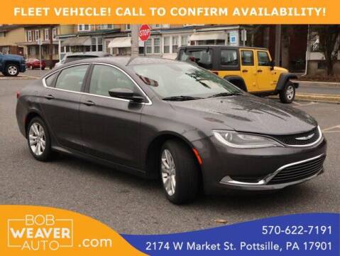 2015 Chrysler 200 for sale at Bob Weaver Auto in Pottsville PA
