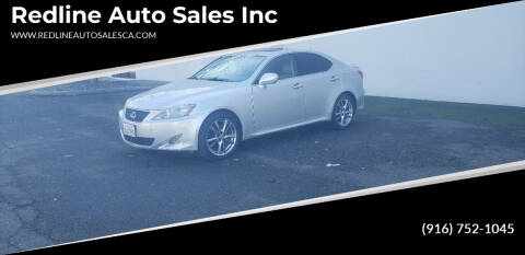 2006 Lexus IS 250 for sale at Redline Auto Sales Inc in Sacramento CA