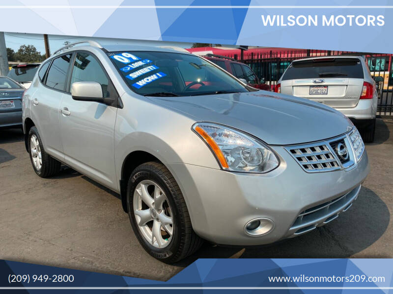 2009 Nissan Rogue for sale at WILSON MOTORS in Stockton CA