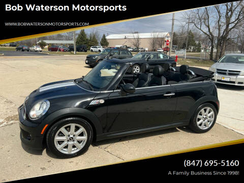 2013 MINI Convertible for sale at Bob Waterson Motorsports in South Elgin IL