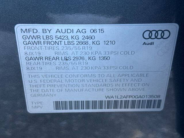 2016 Audi Q5 2.0T quattro Premium Plus