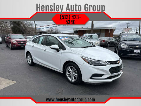 2017 Chevrolet Cruze for sale at Hensley Auto Group in Middletown OH
