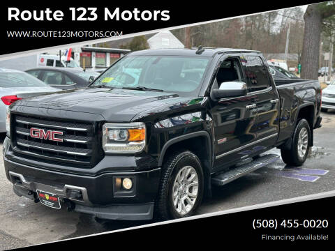 2015 GMC Sierra 1500 for sale at Route 123 Motors in Norton MA