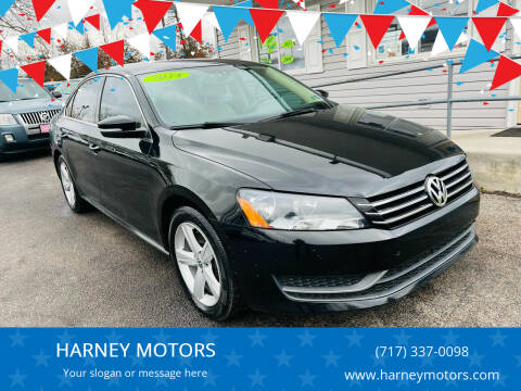2014 Volkswagen Passat for sale at HARNEY MOTORS in Gettysburg PA
