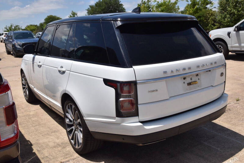2018 Land Rover Range Rover HSE