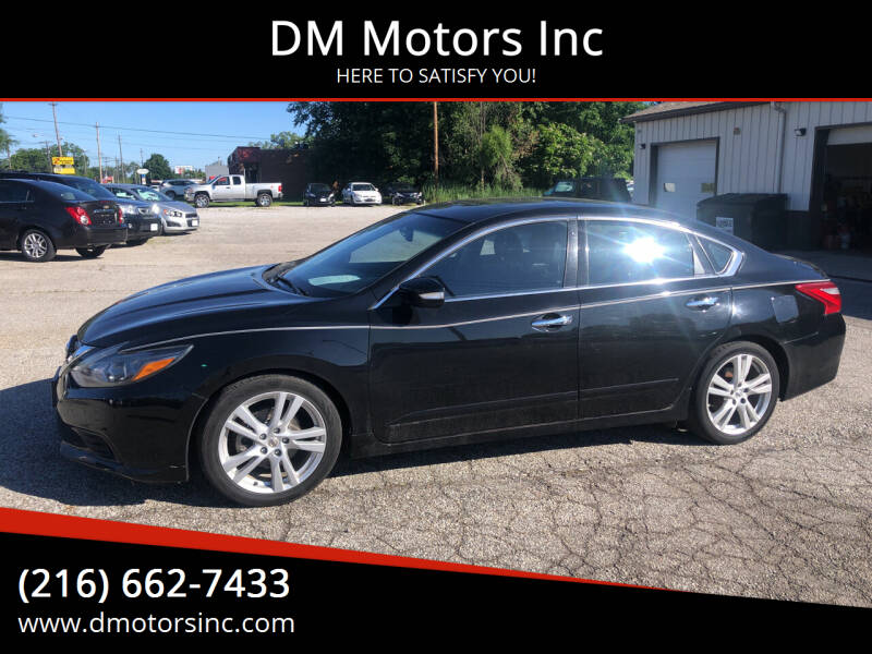 2016 Nissan Altima for sale at DM Motors Inc in Maple Heights OH