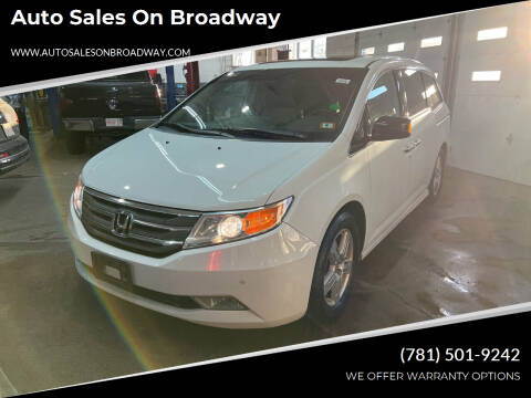 2011 Honda Odyssey for sale at Auto Sales on Broadway in Norwood MA