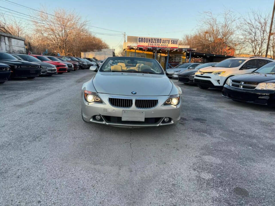 2006 BMW 6 Series for sale at Groundzero Auto Inc in San Antonio, TX