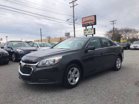 2015 Chevrolet Malibu for sale at Autohaus of Greensboro in Greensboro NC