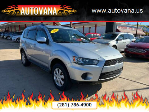2012 Mitsubishi Outlander for sale at AutoVana in Humble TX