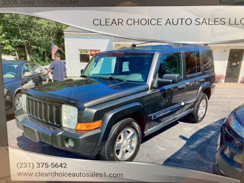 2006 Jeep Commander for sale at Clear Choice Auto Sales LLC in Twin Lake MI