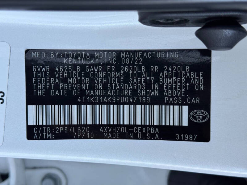 2023 Toyota Camry Hybrid XSE