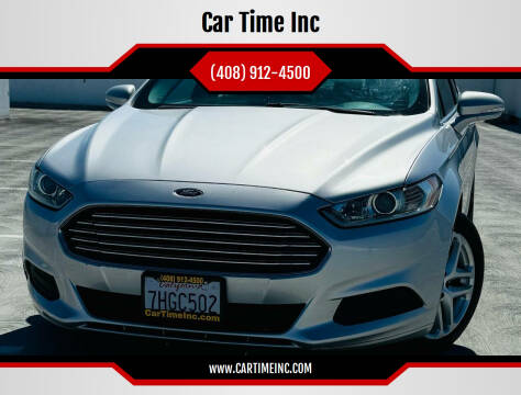 2015 Ford Fusion for sale at Car Time Inc in San Jose CA