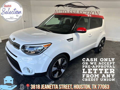 2017 Kia Soul for sale at Auto Selection Inc. in Houston TX