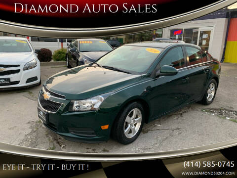 2014 Chevrolet Cruze for sale at DIAMOND AUTO SALES LLC in Milwaukee WI