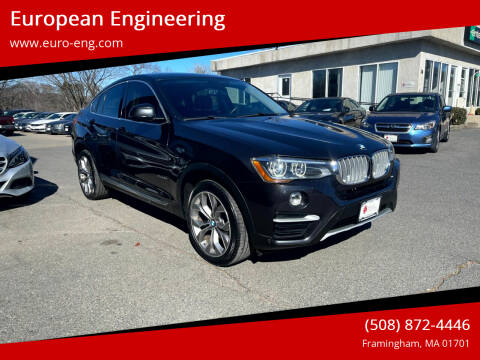 2016 BMW X4 for sale at European Engineering in Framingham MA