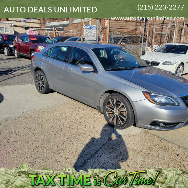 2013 Chrysler 200 for sale at AUTO DEALS UNLIMITED in Philadelphia PA