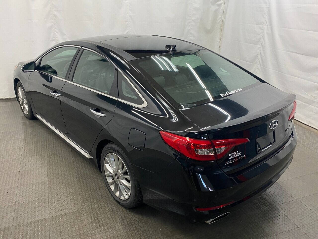 2015 Hyundai Sonata Limited 4dr Sedan - Black exterior view 7