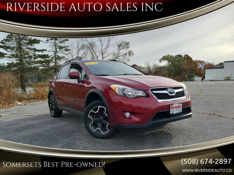 2014 Subaru XV Crosstrek for sale at RIVERSIDE AUTO SALES INC in Somerset MA