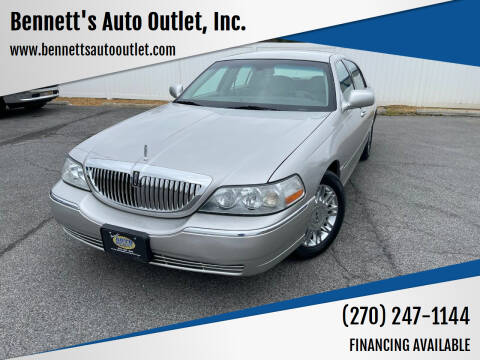 2009 Lincoln Town Car for sale at Bennett's Auto Outlet, Inc. in Mayfield KY