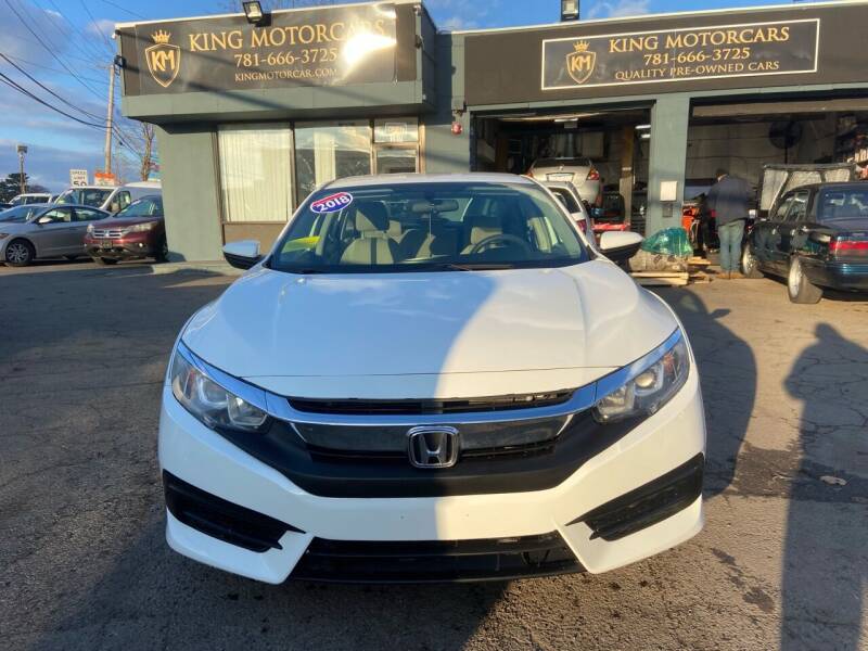 2018 Honda Civic for sale at King Motor Cars in Saugus MA