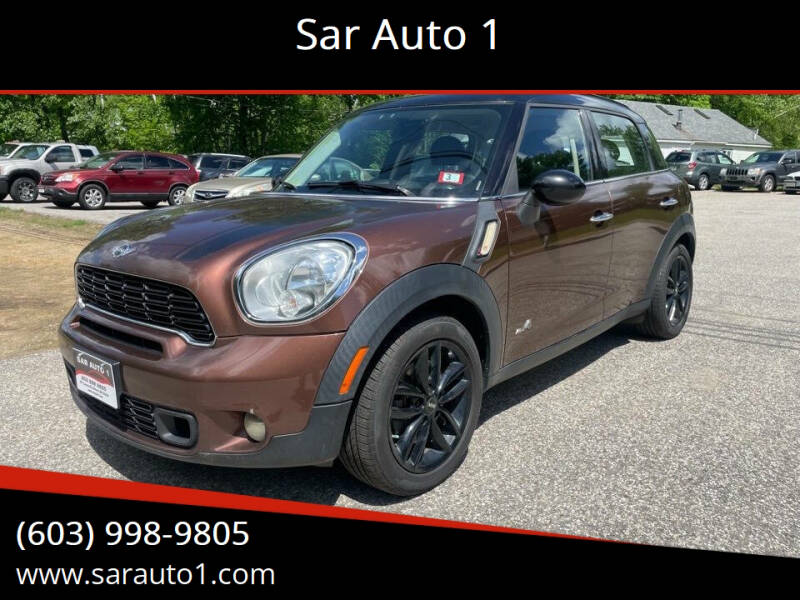 2013 MINI Countryman for sale at Sar Auto 1 in Belmont NH