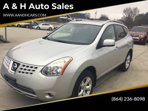 2008 Nissan Rogue for sale at A & H Auto Sales in Greenville SC