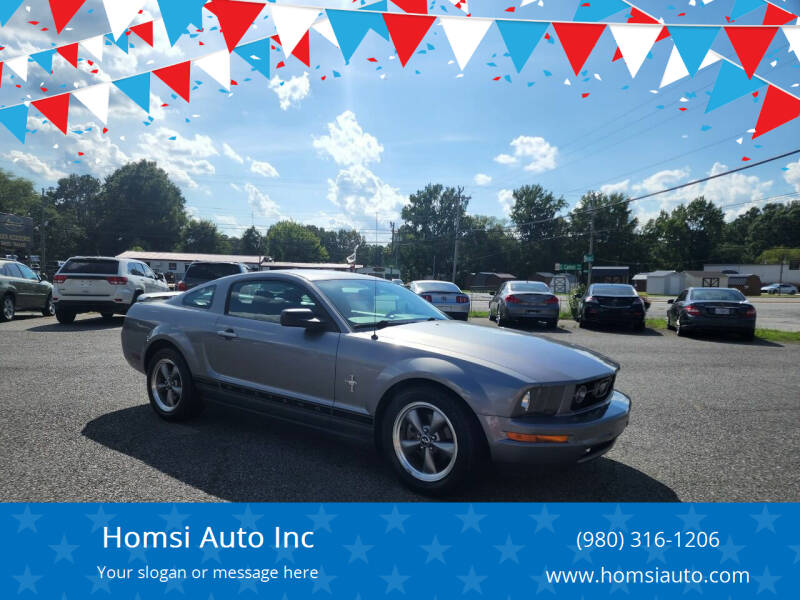 2006 Ford Mustang for sale at Homsi Auto Inc in Kannapolis NC