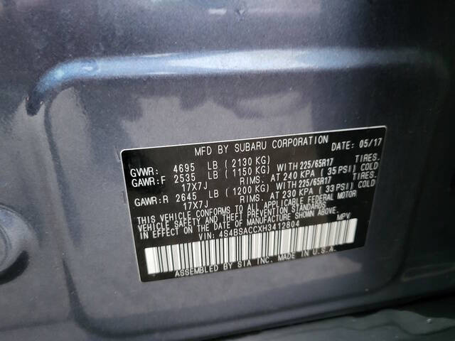 2017 Subaru Outback 2.5i Premium