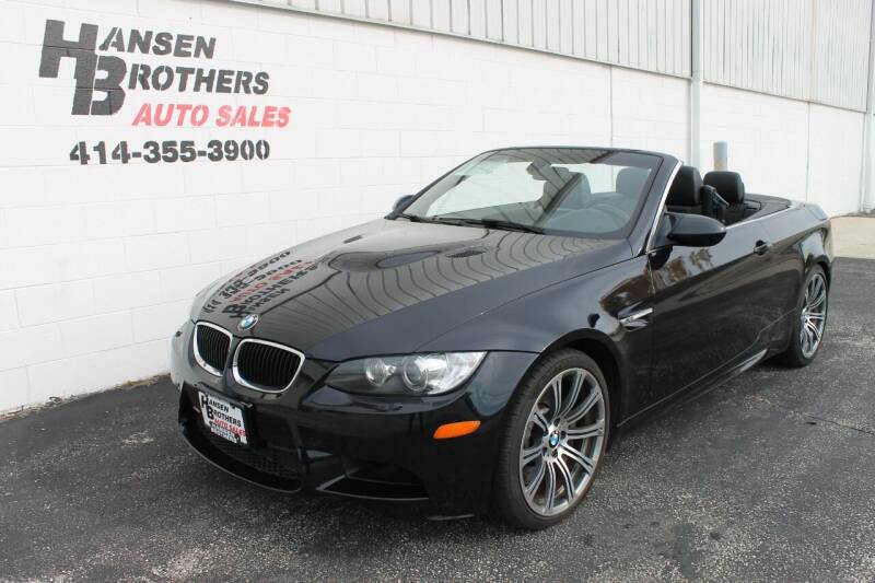 2012 BMW M3 for sale at HANSEN BROTHERS AUTO SALES in Milwaukee WI