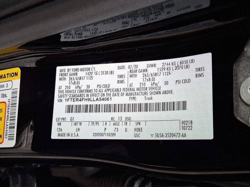 2020 Ford Ranger XLT