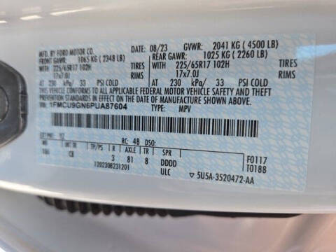 2023 Ford Escape Active