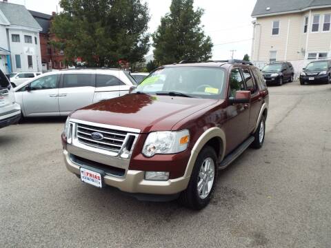 2010 Ford Explorer for sale at FRIAS AUTO SALES LLC in Lawrence MA