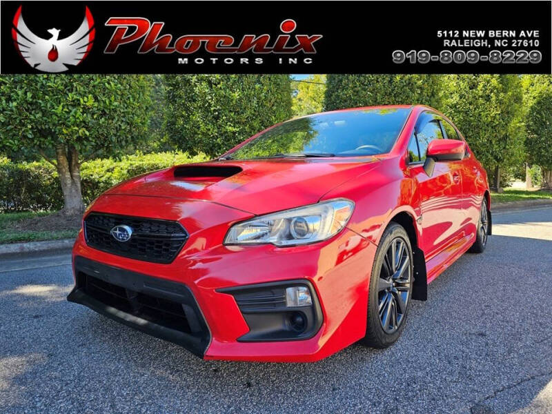 2019 Subaru WRX for sale at Phoenix Motors Inc in Raleigh NC