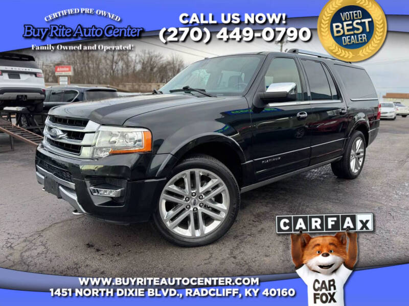 2015 Ford Expedition EL for sale at Buy Rite Auto Center in Radcliff KY