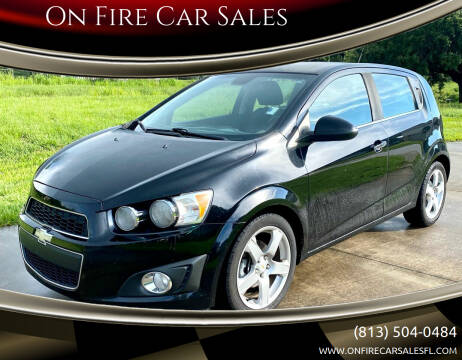 2012 Chevrolet Sonic for sale at On Fire Car Sales in Tampa FL