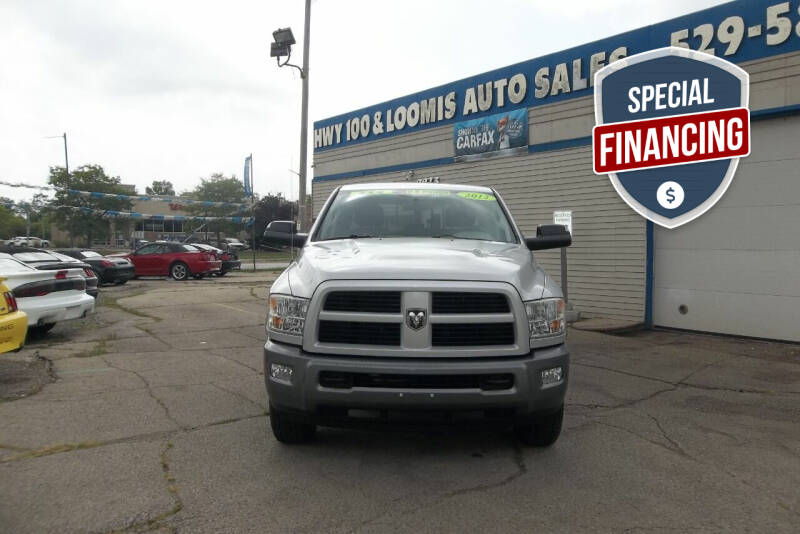 2012 RAM 2500 for sale at Highway 100 & Loomis Road Sales in Franklin WI