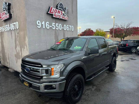 2018 Ford F-150 for sale at LIONS AUTO SALES in Sacramento CA