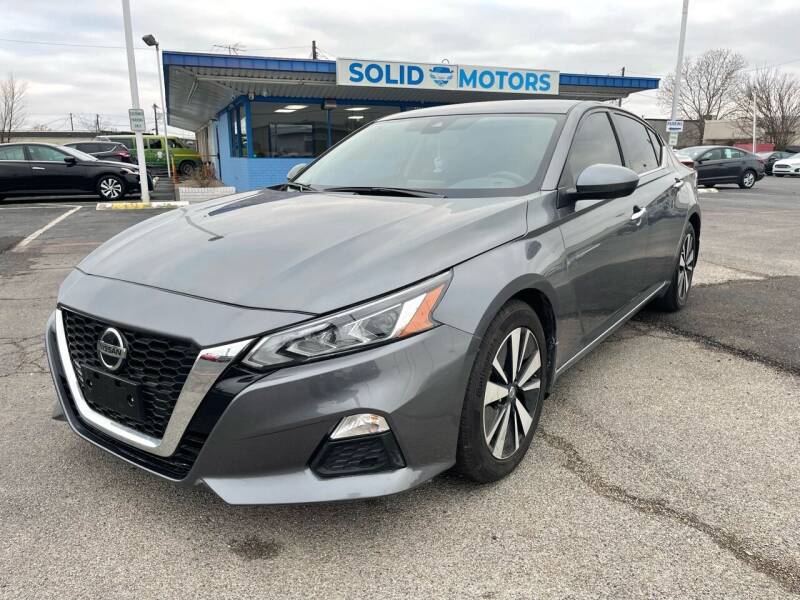 2021 Nissan Altima for sale at SOLID MOTORS LLC in Garland TX