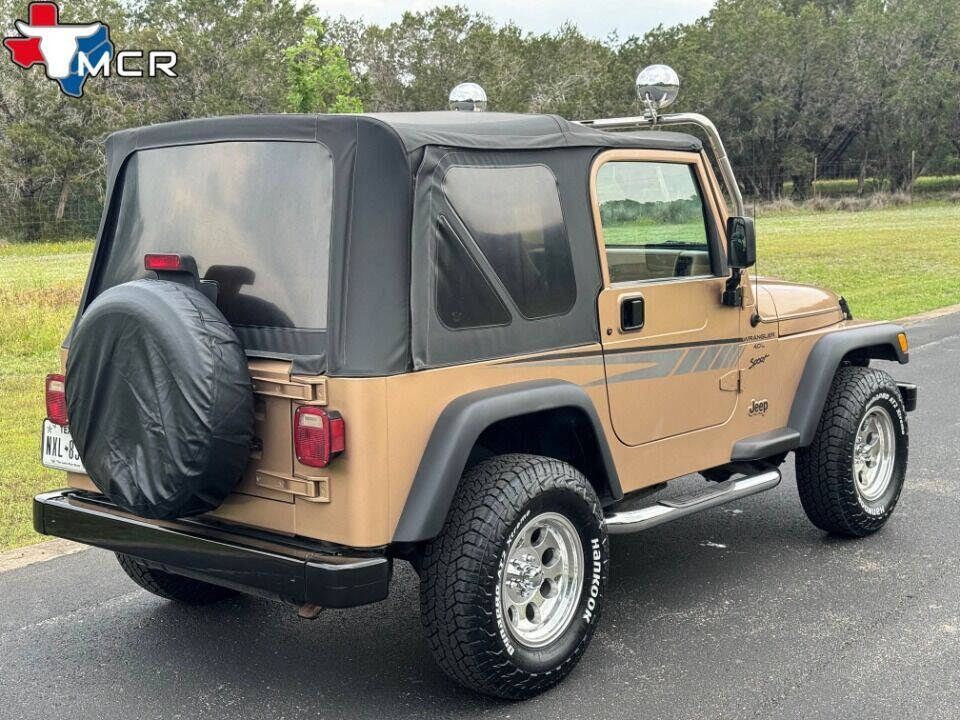 2000 Jeep Wrangler for sale at TMCR LLC in SPICEWOOD, TX