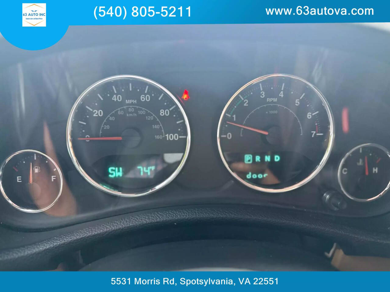 2015 Jeep Wrangler Unlimited for sale at 63 Auto Inc in Spotsylvania, VA