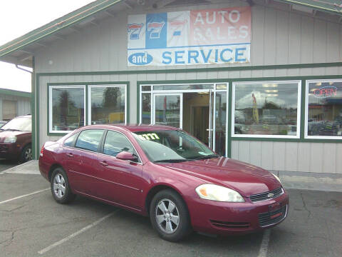 2006 Chevrolet Impala for sale at 777 Auto Sales and Service in Tacoma WA