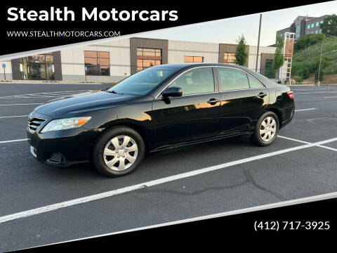 2011 Toyota Camry for sale at Stealth Motorcars in Trafford PA