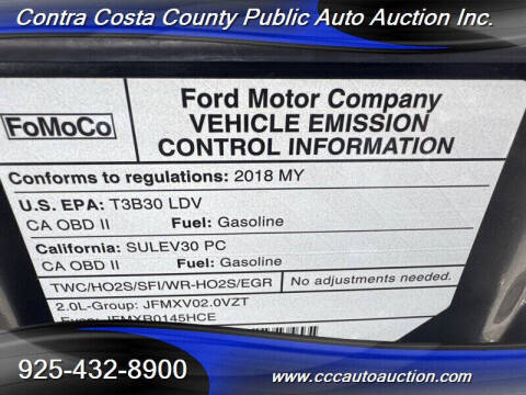 2018 Ford Fusion Hybrid S