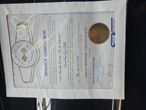 1958 Chevrolet Corvette