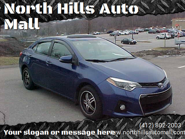 2015 Toyota Corolla for sale at North Hills Auto Mall in Pittsburgh PA