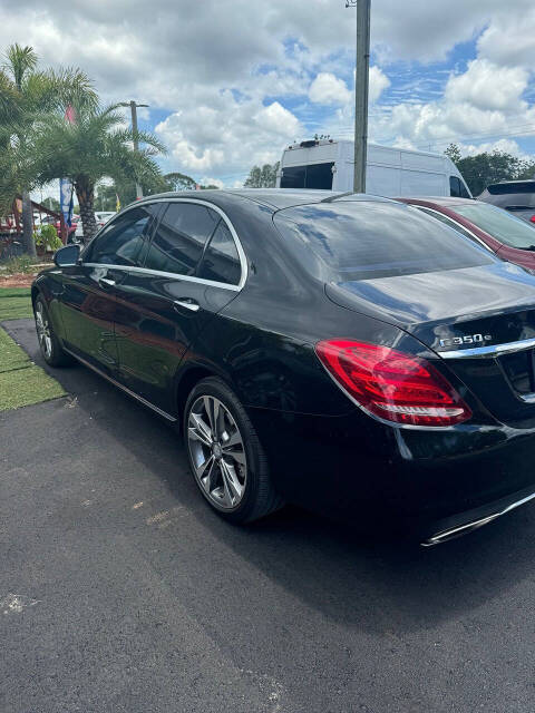 2016 Mercedes-Benz C-Class for sale at PLANTATION MOTORS in Tampa, FL