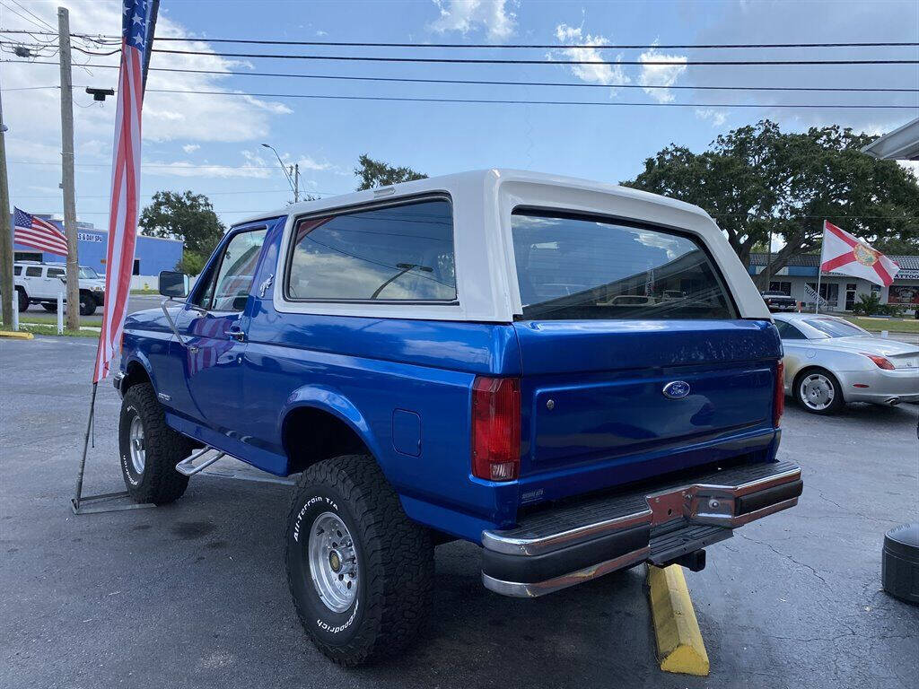 1991 Ford Bronco for sale at Sunshine Auto in Pinellas Park, FL